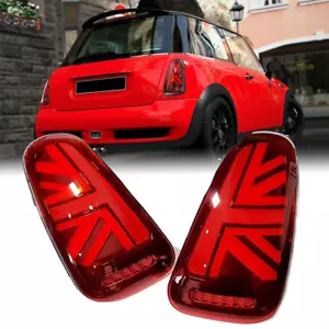 Luces traseras LED rojas para Mini Cooper R50 R52 R53 2002-2006 luces traseras secuenciales - Imagen 1 de 13