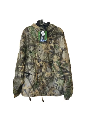 WFS Burly Camo Waterproof & Breathable Jacket, Foliage Camo (X-Large) - Image 1 of 2