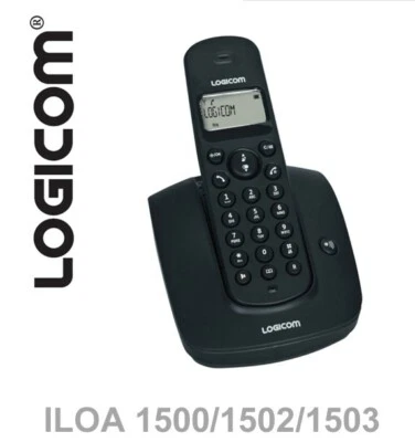 Teléfono inalámbrico DECT LOGICOM ILOA 1500 - Imagen 1 de 4
