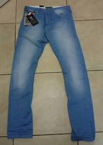 Jack & Jones Mens Nick Lab Low Impact Jeans Waist 30" Leg 34" BNWT RRP £75 Blue - Picture 1 of 3