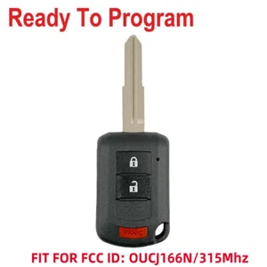 Remote Key Fob OUCJ166N 850G-J166N fits Mitsubishi Mirage Lancer Outlander RVR - Picture 1 of 4