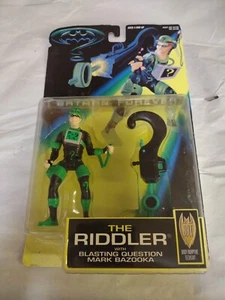 The RIDDLER Batman Forever (Kenner 1995). Blasting Question-Mark Bazooka. *NEW* - Picture 1 of 6