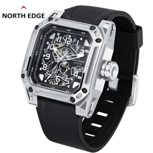 NORTH EDGE SPACE X Reloj Mecánico Reloj Deportivo Cuerda Automática 100M Impermeable - Imagen 1 de 13