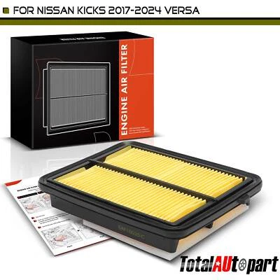 Filtro de ar do motor para Nissan Versa 2020-2024 Kicks 2017-2024 L4 1.6L frontal - Imagem 1 de 4