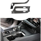 For auto Lexus NX 250 350/h 450h 22-23 Matte Black Wood Console Gear Shift Frame
