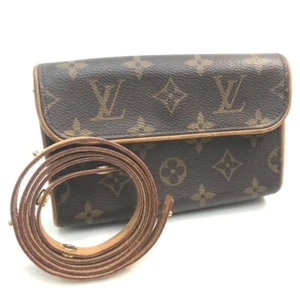 LOUIS VUITTON M51855 Monogram Pochette-Florentine Waist Pouch Hip bag - Picture 1 of 12