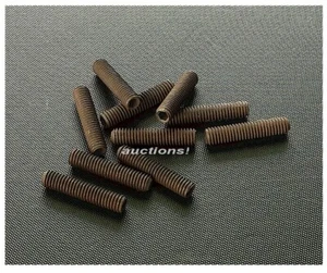 M3 M3x14 Black Alloy Steel Hex Socket Set Grub Screw with Cup Point USA Seller - Picture 1 of 1