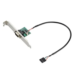 RS232 DB9 Female to USB2.0 Female Serial Cable Adapter Converters Chip - Picture 1 of 8