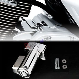 Chrome Starter Cover For Harley Touring Electra Glide Road King FLHX FLHR 17-23 - Picture 1 of 6