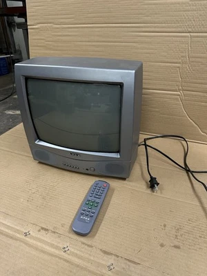 Apex AT 1302 13" CRT TV Retro Gaming Television + Remote Great Picture - Image 1 of 4