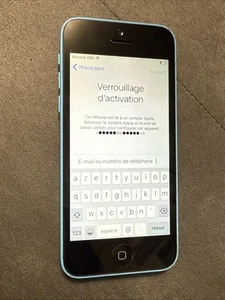 Apple iPhone 5c - Bleu - Pour Pièce - Modèle A1507 IMEI 358802055114638 (701) - Photo 1 sur 7
