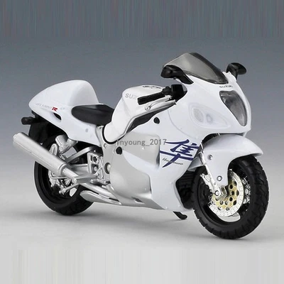 1/18 Suzuki GSX1300R Motorcycle Model Diecast Toy Vehicle For Boys Kids Gifts - Image 1 of 4