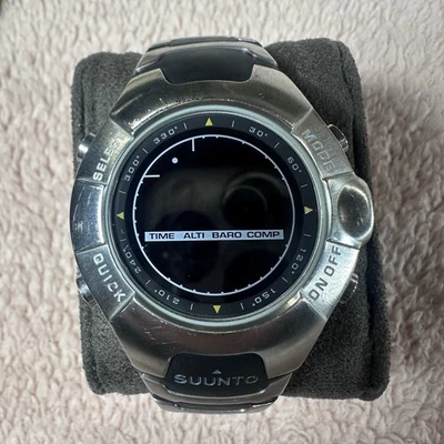 Suunto Observer Hombre Reloj Digital Altímetro Brújula Táctico Exterior Leer - Imagen 1 de 4