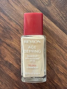 Revlon Age Defying w/ Botafirm Makeup SPF 15- 02 Bare Buff - DRY SKIN - Picture 1 of 2