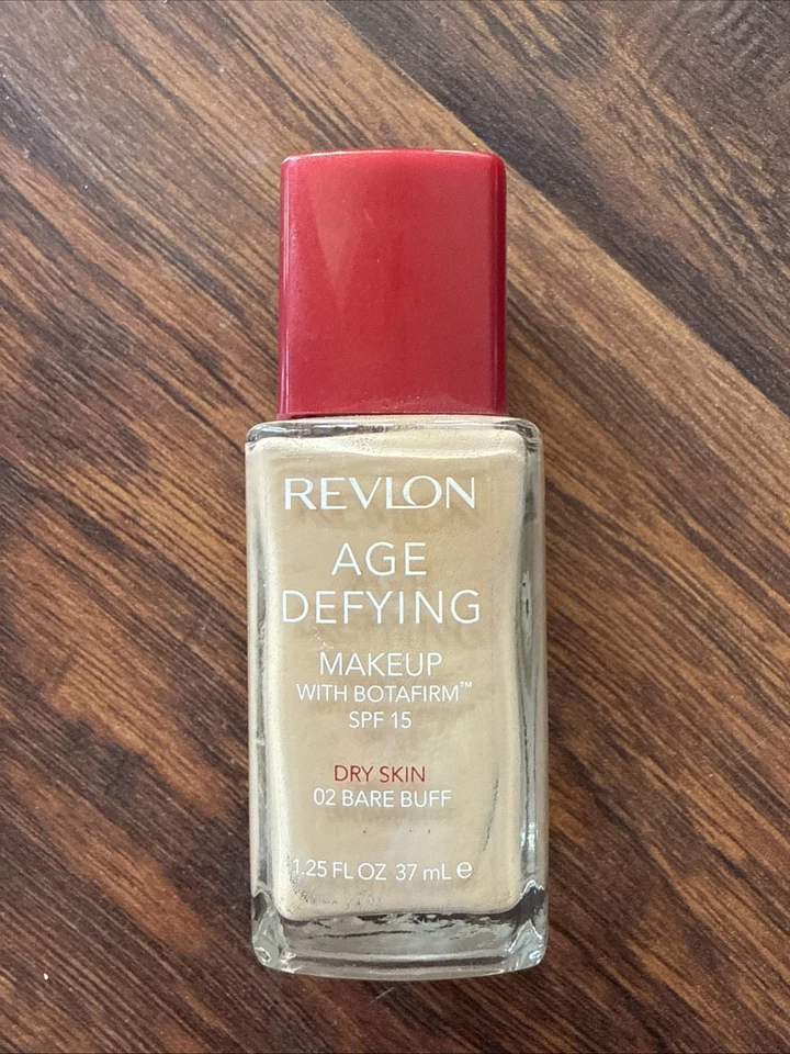 Revlon Age Defying w/ Botafirm Makeup SPF 15- 02 Bare Buff - DRY SKIN - Image 1 of 2