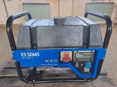 Stromerzeuger, Stromgenerator, Notstromaggregat SDMO SH-7500 - Bild 1 von 4