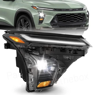 For 2024 2025 Chevrolet Chevy Trax Right Headlight Headlamp w/LED DRL Projector Foto 1 de 4