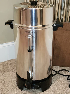 West Bend 33600 100-Cup Vintage Automatic Coffee Maker ~Working~ - Image 1 of 4