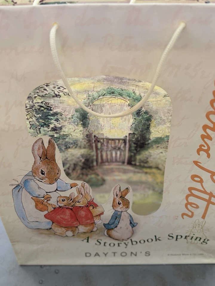 Bolsa de regalo Peter Rabbit Beatrix Potter Peter Rabbit bolsa de regalo Foto 1 de 4