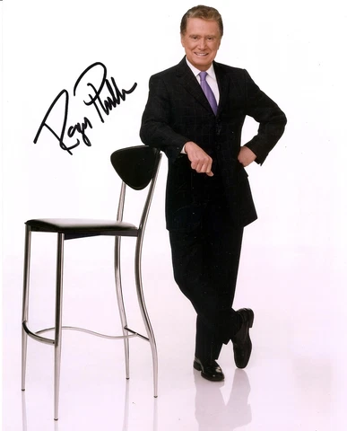 REGIS PHILBIN GENUINE AUTHENTIC SIGNED 10X8 PHOTO AFTAL & UACC Cover