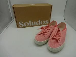 Zapatillas deportivas Soludos para mujer Ashore transpirables tejidas zapatos coral confeti 8 8,5 9,5 - Imagen 1 de 10