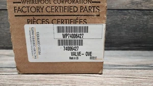 WP74006427 Genuine OEM Whirlpool Gas Range Safety Valve 74006427 - Picture 1 of 4