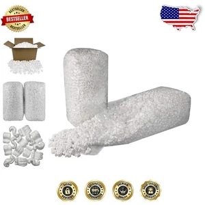 Regular Packing Peanuts 6 Cu. Ft. - Eco-Friendly Cushioning for Safe Shipping - Picture 1 of 9