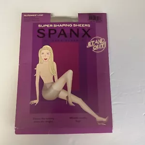 Spanx In Power Line Super Shaping Sheers Style 913 Taglia B Colore Grigio Tortora - Foto 1 di 6