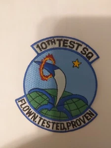 USAF 10th TEST SQUADRON Color Patch - Bild 1 von 3