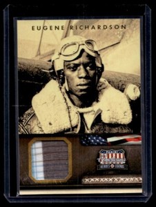 2012 Panini Americana Heroes & Legends Eugene Richardson #103 Patch /499