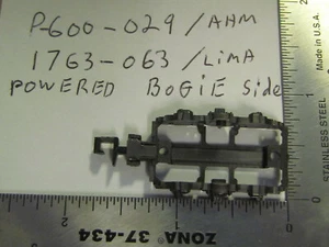 1763-063 & P-600-029 N SCALE POWERED BOGIE SIDE FRAME BY AHM RIVAROSSI LIMA NEW - Imagen 1 de 5