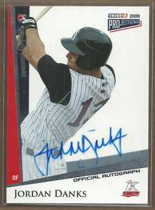2009 TRISTAR PROjections Autographs #31 Jordan Danks 