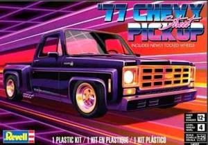 Revell 1977 Chevy Street Pickup Plastic Model Kit 1:25 Scale – 14552 - Picture 1 of 1