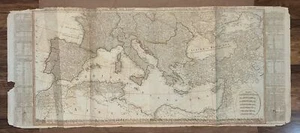 Antique EUROPE DIVIDED INTO ITS EMPIRES, KINGDOMS, & STATES' Kitchin MAP - Picture 1 of 17