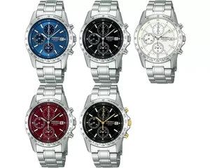 SEIKO SPIRIT Chronograph Men's Watch Quartz Dial Limited Model Japan New in Box