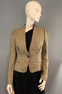 Chaqueta Blazer Isabel Marant Etoile Talla 6 38 Marrón Cuadros - Imagen 1 de 11