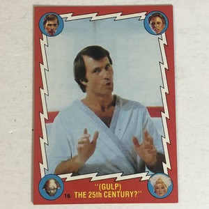 Buck Rogers In The 25th Century Trading Card 1979 #16 Gil Gerard