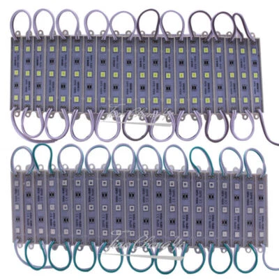 DC12V SMD 5054 3 Leds LED Module Light Waterproof IP65 For Sign Advertising Lamp - Image 1 of 4