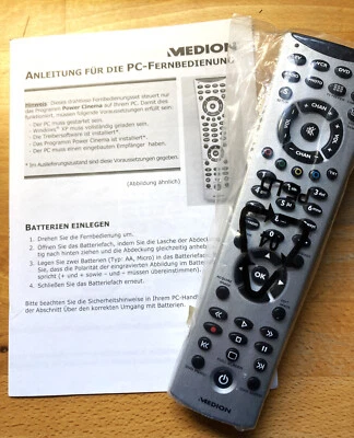 MEDION PC-Fernbedienung Remote Control P/N 20018071 orginal verpackt mitSiegel   - Bild 1 von 4