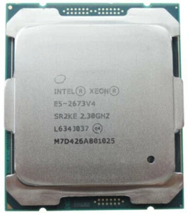 Intel Xeon E5-2673 V4 CPU 20-Core 40T 2.30GHz 30MB SR2KE LGA2011-3 Processor - Picture 1 of 1