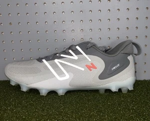 New Balance Mens FreezeLX V4 Lacrosse Low Cleats Freezlo4 Gray Size 9.5 - Picture 1 of 10