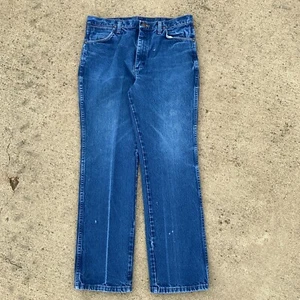 Wrangler Jeans 34x31 blau Hose 936 Slim Cowboy Western Rodeo Denim Etikett 35x32 - Bild 1 von 13