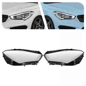 Left/Right Headlight Lens Cover for 2020-2023 Mercedes-Benz CLA W118 CLA180 New - Foto 1 di 15