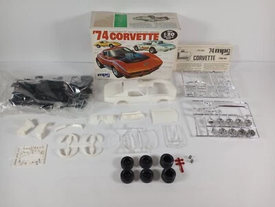 74 Corvette MPC 1:20 Model Kit 1-7430 Parts Lot - Sealed Parts Bag - No Decals - Image 1 of 4