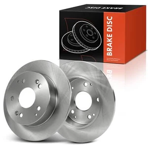 2Pcs Rear Disc Brake Rotors for Honda Accord 1998-2002 Civic Acura Integra RSX - Picture 1 of 8