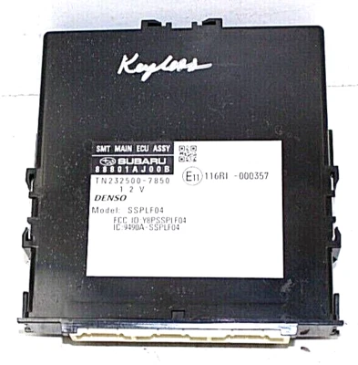 Unidad de control de acceso sin llave Subaru Outback 2013-14 OEM P/N 88801AJ00B Foto 1 de 4