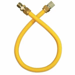 Connettore per elettrodomestico gas lungo 1/2 MIP x 1/2 FIP x 18 (1/2 O.D. x 3/8 I.D.) - Foto 1 di 1