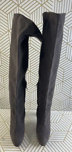HALOGEN NOBLE SUEDE OVER THE KNEE BOOTS~9M - Picture 1 of 5