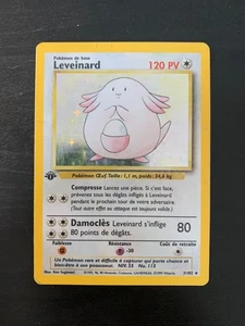 Carte Pokémon : Leveinard 3/102 Set de Base Edition 1 Wizards Française - Picture 1 of 7