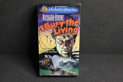 I Bury The Living VHS Horror Thriller MGM Midnite Movies Release Factory Sealed - Image 1 of 3